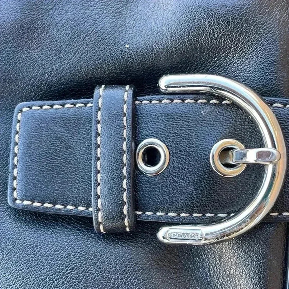 Coach Vintage Black Shoulder bag Classic - Picture 4 of 8